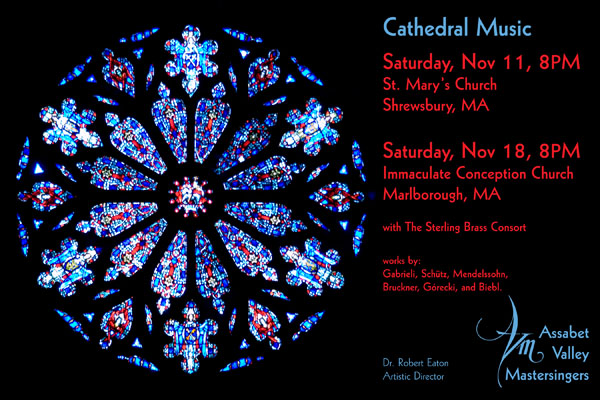 cathedral music poster